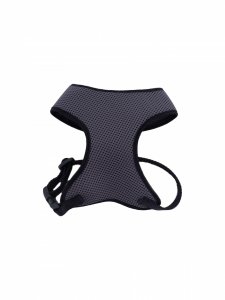 Шлейка из 3D сетки  PRIDE FIT для собаки, цвет серый Шлейка из 3D сетки  PRIDE FIT для собаки, цвет серый