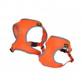  Шлейка из 3D сетки  PRIDE КОМФОРТ для собаки, цвет оранжевый